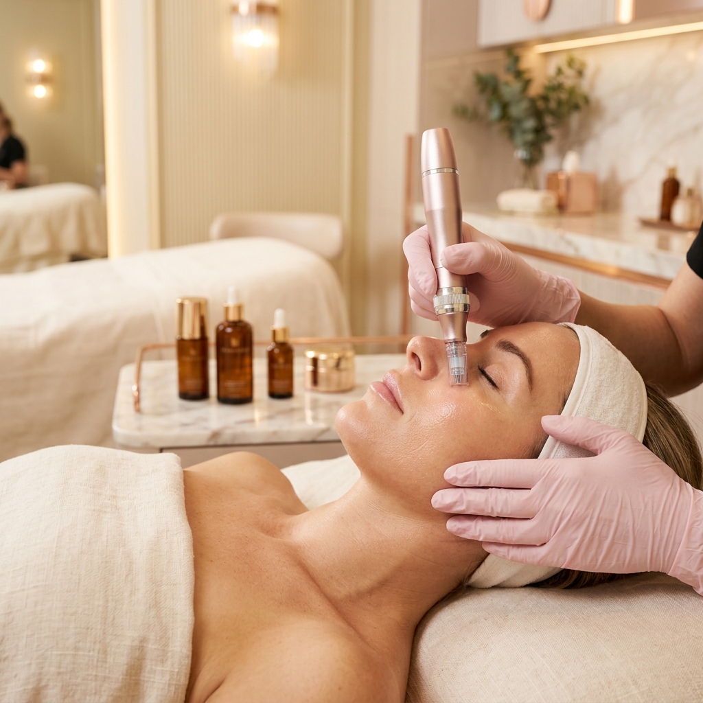 Microneedling treatment