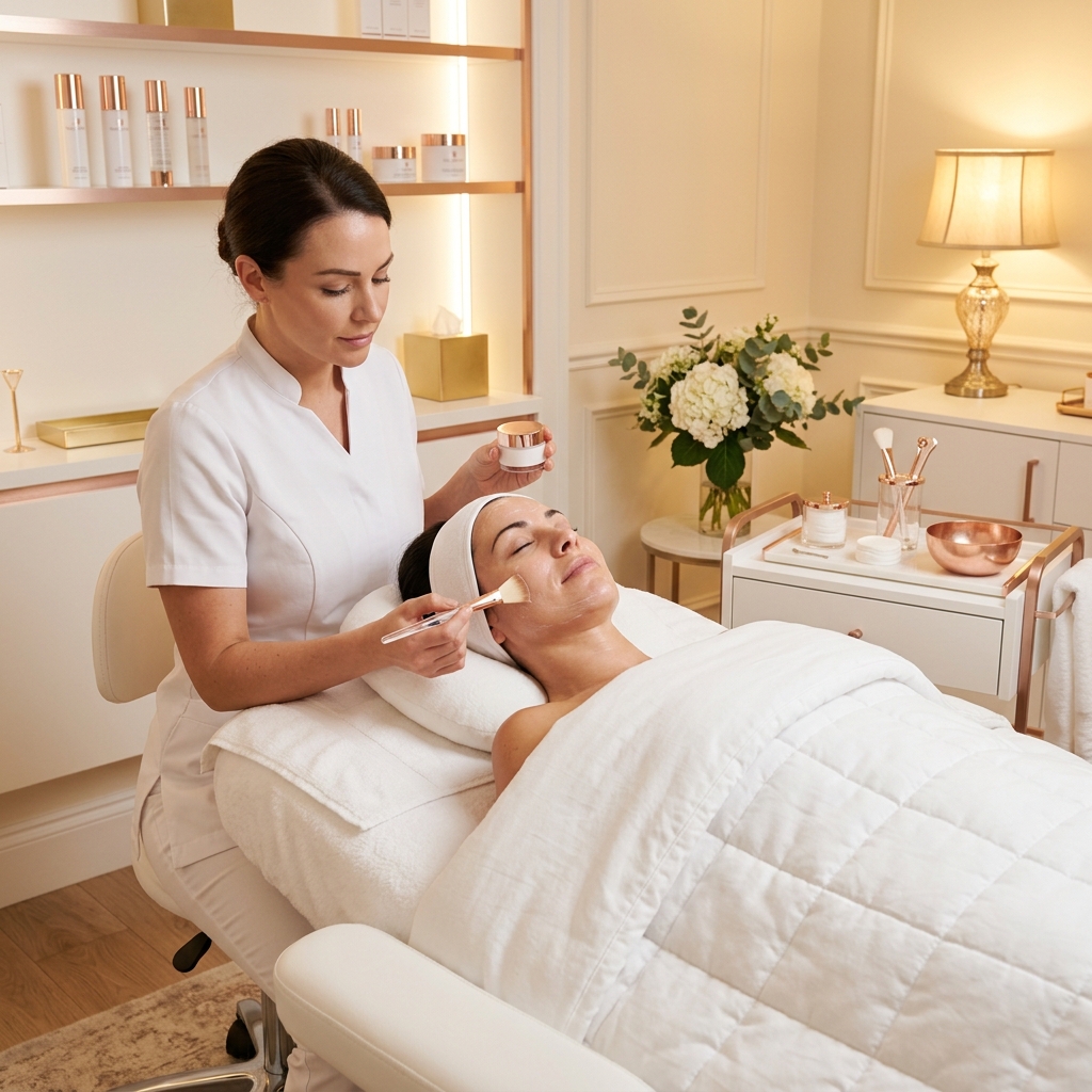 Chemical peel facial